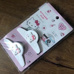 HELLO KITTY-NWT Chip Bag CLIPS (2/pack)